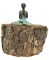 Preview: Bronze-Skulptur Yoga "Danielle"  by Hamidou